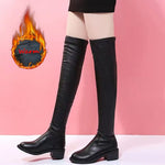 Butterfly Bow Elastic Casual Women Boots