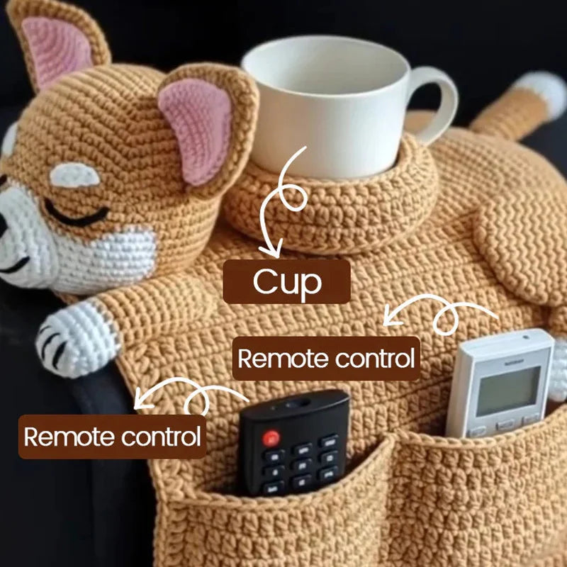 SitBoy Dog Figure Sofa Armrest Remote Organizer - Image 1