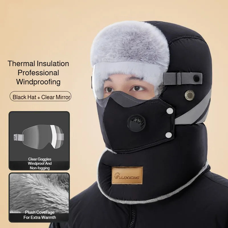 Windproof Full-Face Thermal Winter Hat - Image 8