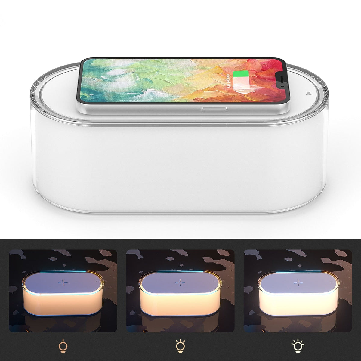 Sparkle Atmosphere Wireless Charger Light