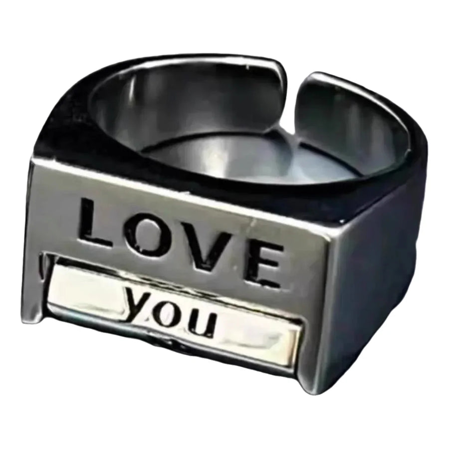 Love You Everything Rotating Mood Control Ring - Image 3