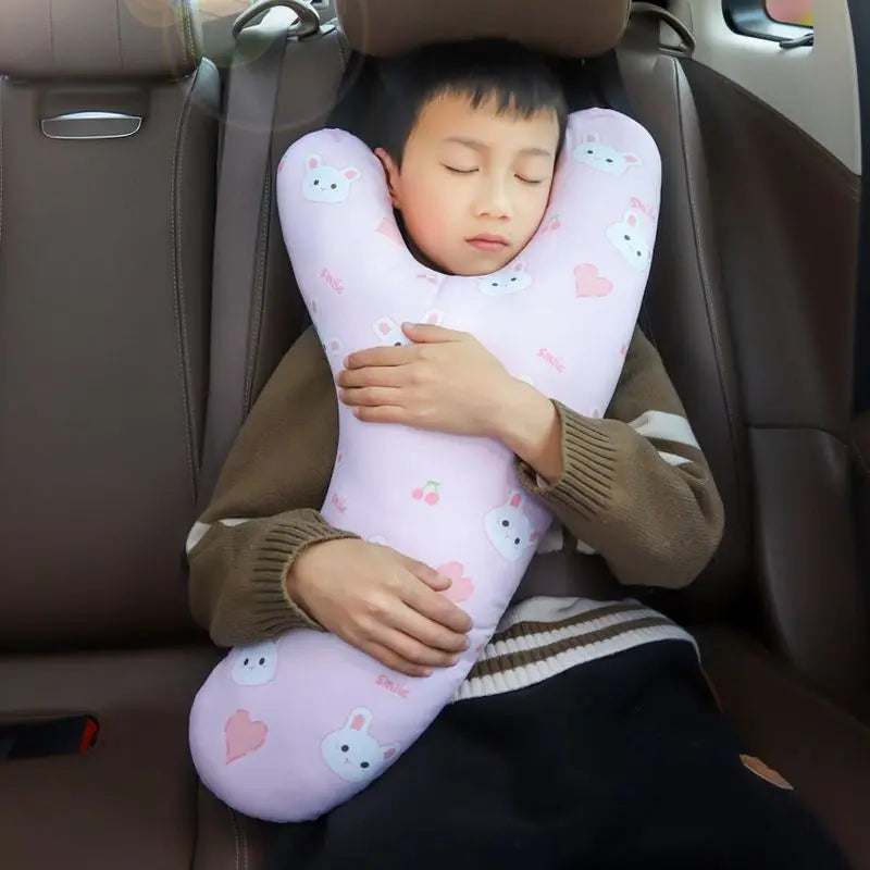 Car Snuggle Spot Seat Belt Shoulder Protector Sleeping Pillow - Image 2