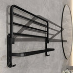 Elegant Life Space-Saving Foldable Aluminum Towel Rack