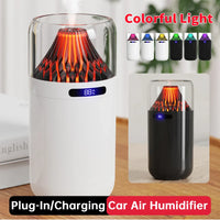 Volcano Flame LED Aromatherapy Essential Oil Mist Diffuser - Image 6