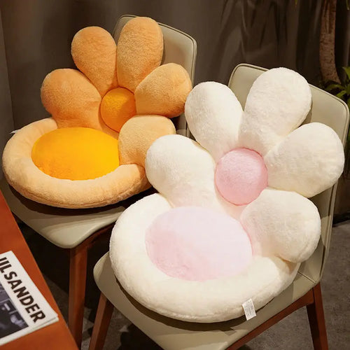 Sunflower Ergonomic Long Sitting Chair Cushion - Image 0