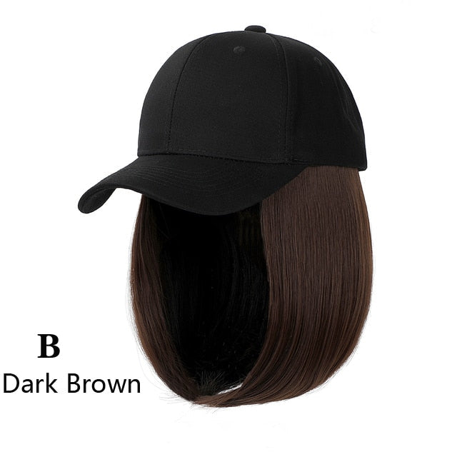 Knitted Long Hair Wig Beanie - Image 7