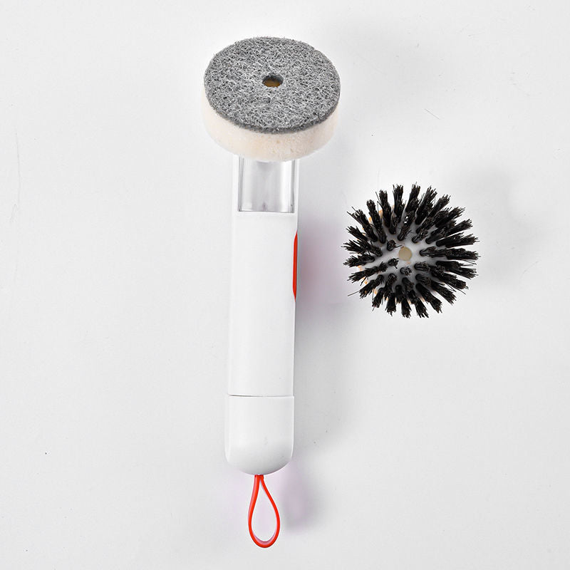 Dish Scrubber Soap Dispenser Brush - Image 6
