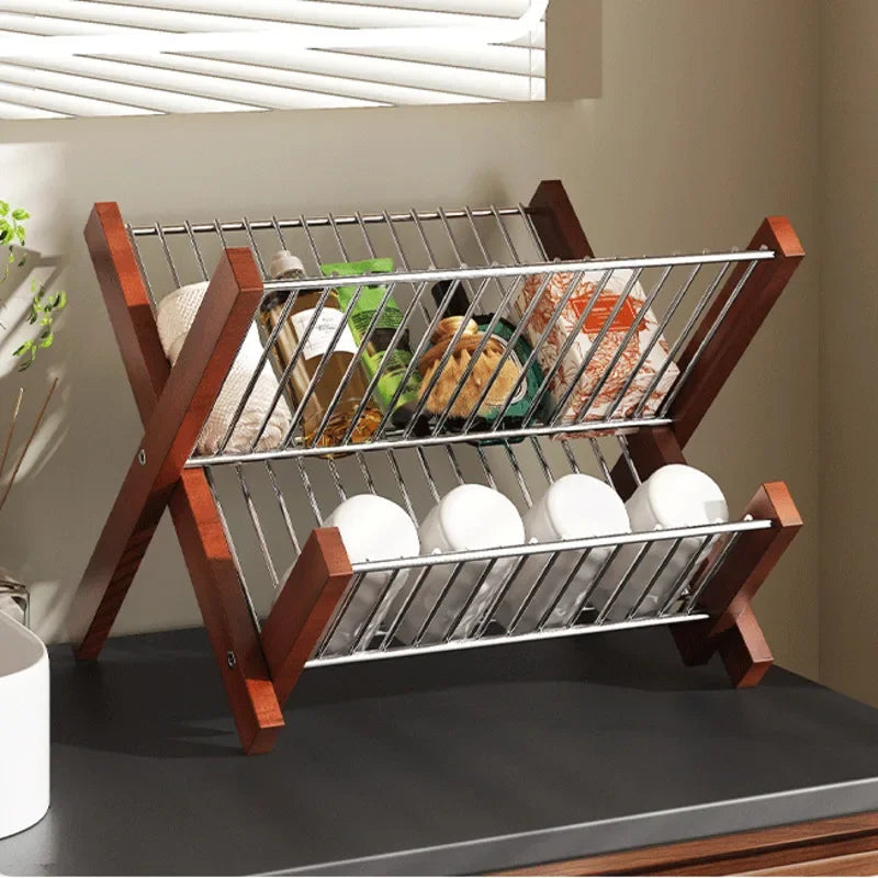 Swift Fold Collapsible Dish Drying Rack - Image 3