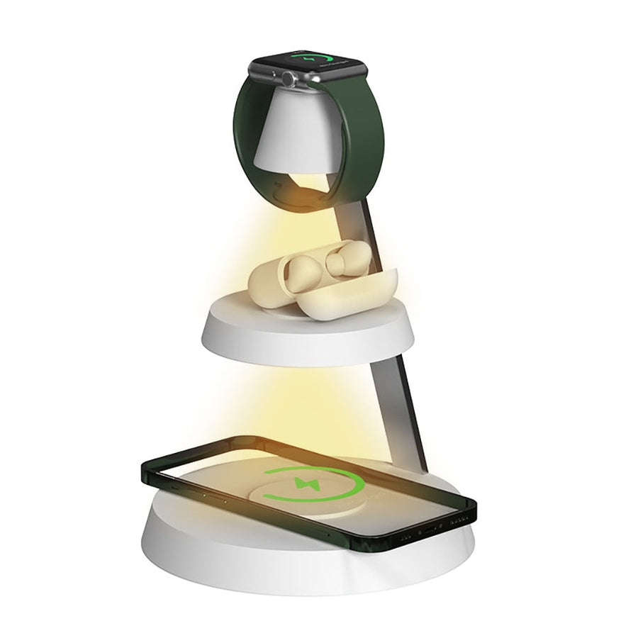 Desktop Powerhouse Multi-Device Wireless Charger Stand - Image 6