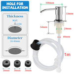 Kitchen Sink Built-in Liquid Soap Dispenser Kit