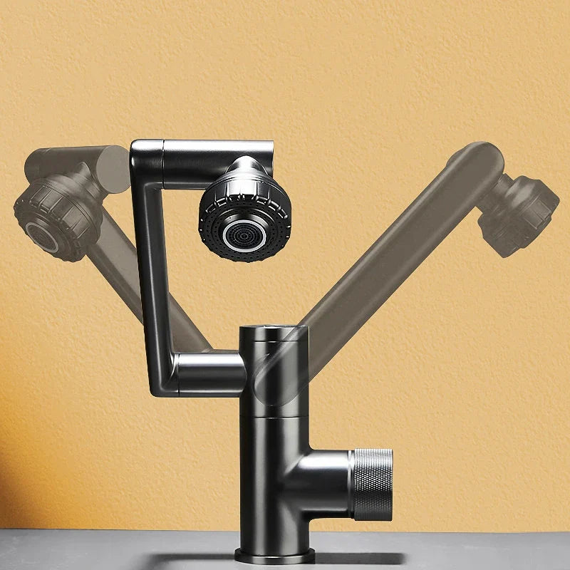 Digital Display Rotatable Japanese Style Bathroom Faucet - Image 3