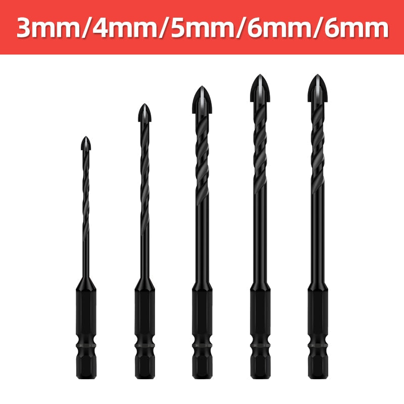 Heavy-Duty Mega Ultimate Cross Hex Drill Bit Set - Image 6