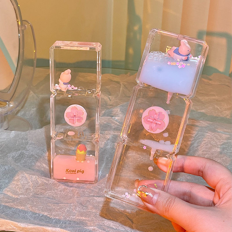 Mini Cartoons Creative Liquid Hourglass - Image 0