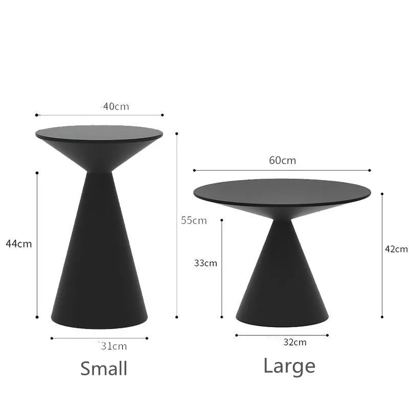 Creative Design Sphere Light Luxury Metal Coffee Table - Image 5
