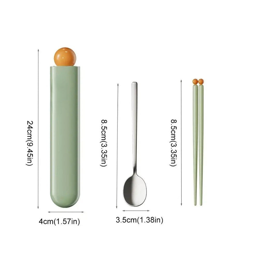 Portable Chopstick Travel Cutlery Set - Image 7