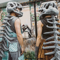 Dinosaur Fossil Armor Costume - Image 1