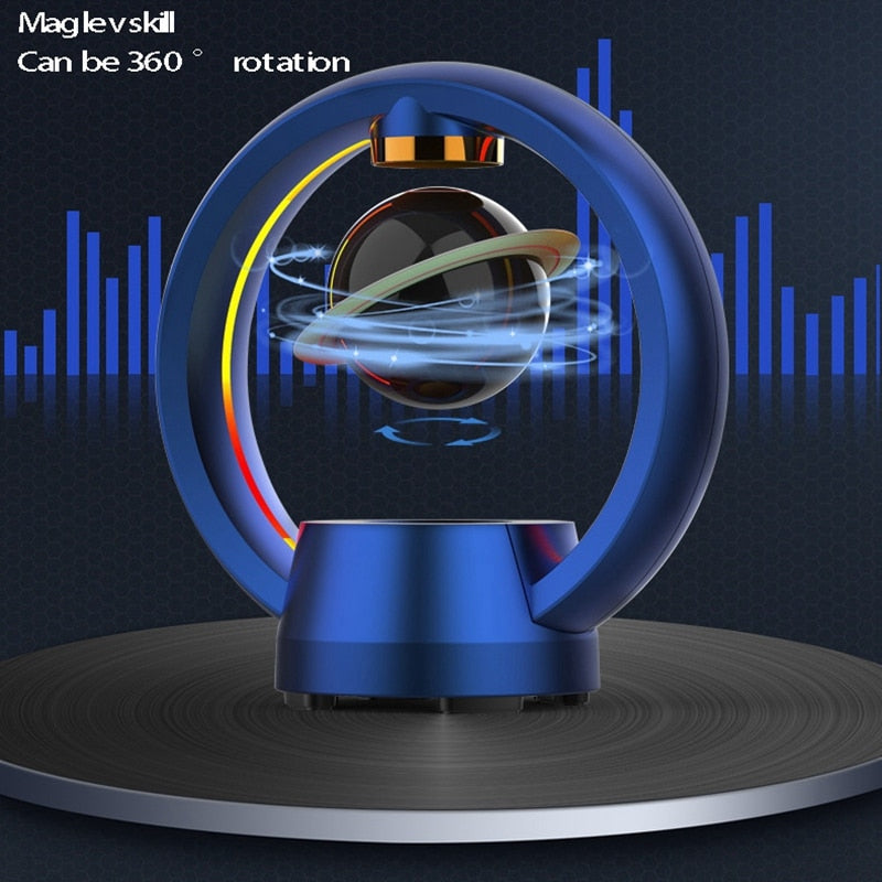 Saturn Magnetic Levitating Bluetooth Speaker - Image 1