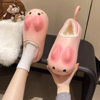 Furry Cat Home Slippers - Image 4