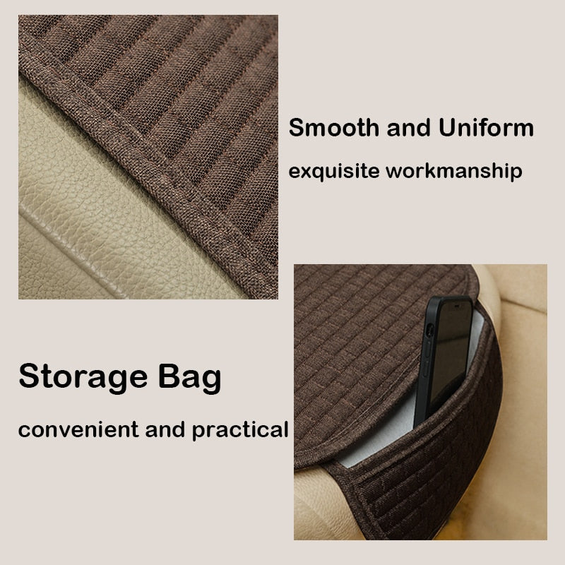 Universal Anti-Slip Car Seat Pocket Cover Mat - Image 2