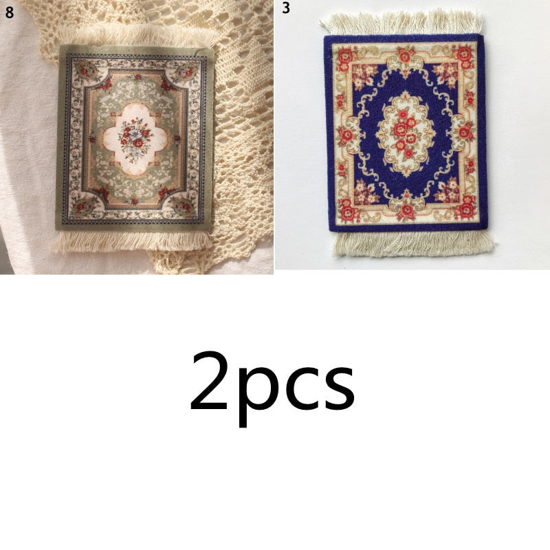 Mini Turkish Carpet Mug Coaster - Image 15