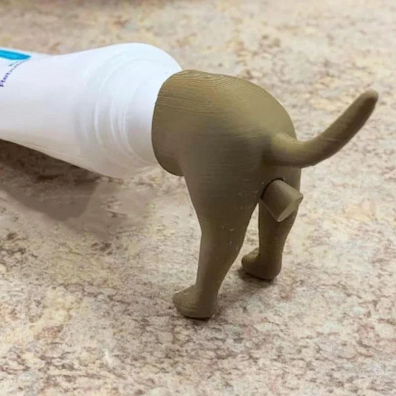 Dog Butt Creative Toothpaste Dispenser - Image 2