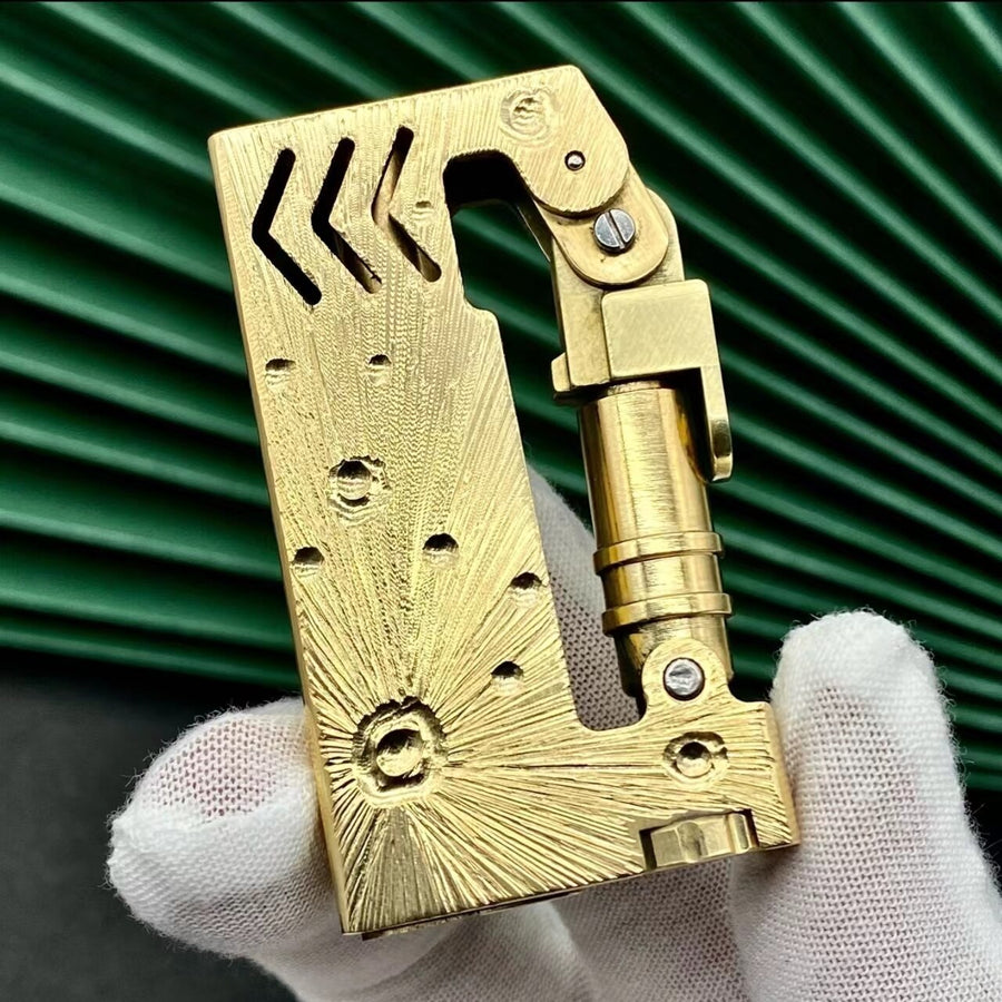 Mechanical Brass Antique Kerosene Lighter - Image 3