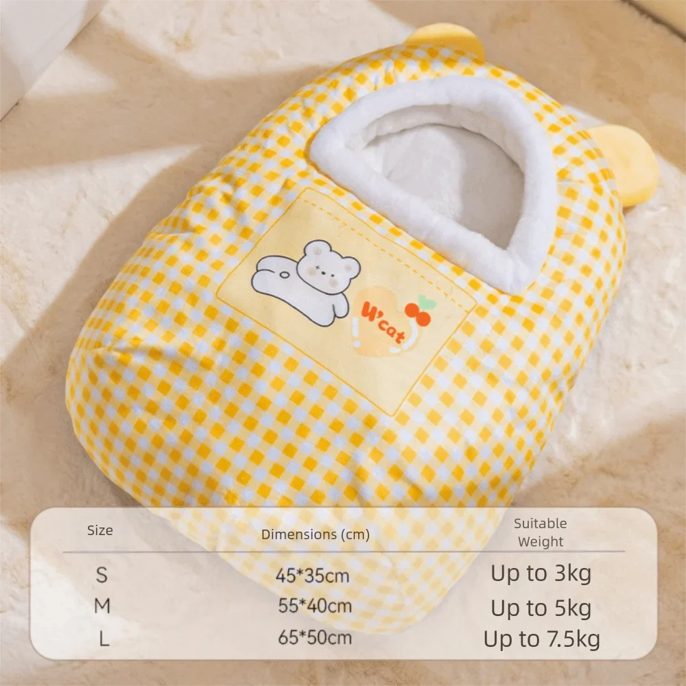 Snuggle Dreams Comfy Cat Bed House - Image 7