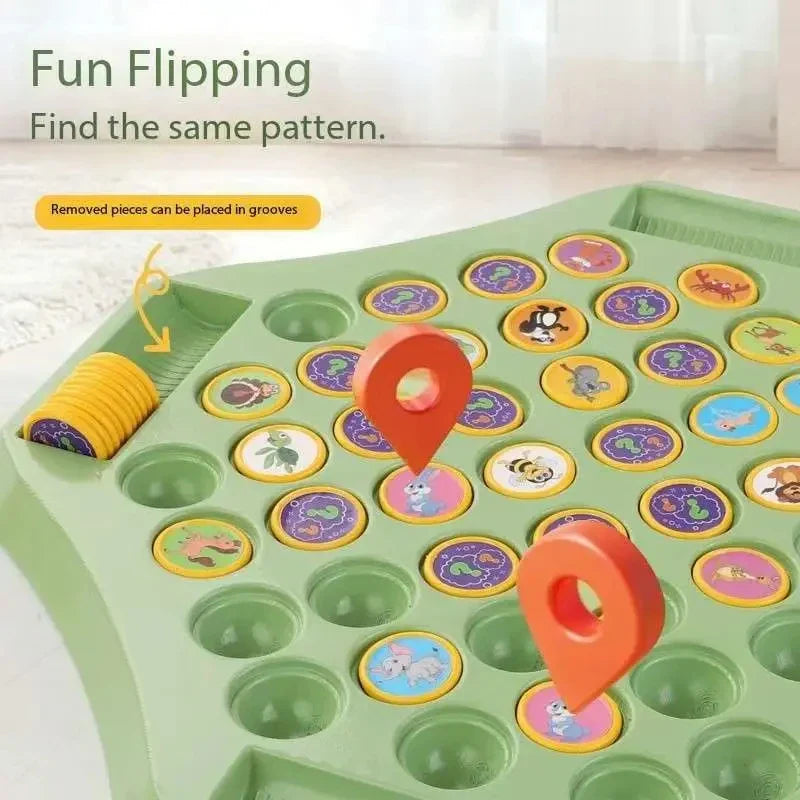 Pop Match Kids Strategy Pattern Board Game - Image 3