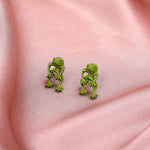 Gothic Frog Party Earrings