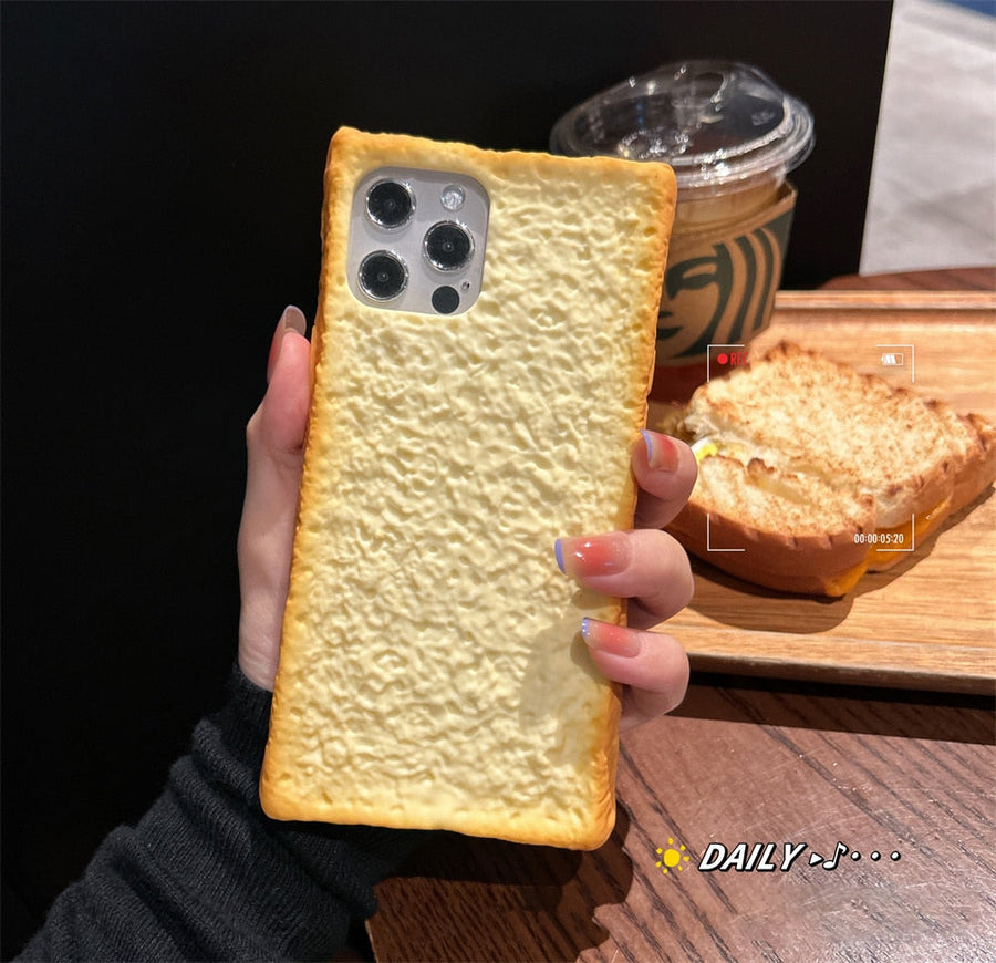 3D Yummy Toast Armor Phone Case - Image 4