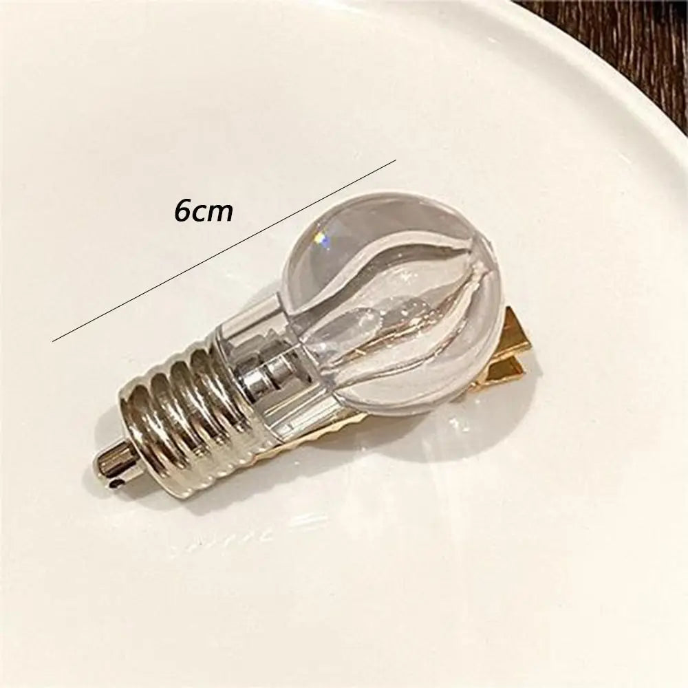 Luminous Light Bulb Party Hairpin - Image 4