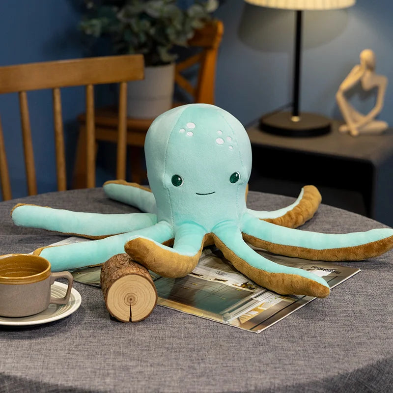 Long Tentacles Happy Octopus Plush Toy - Image 6