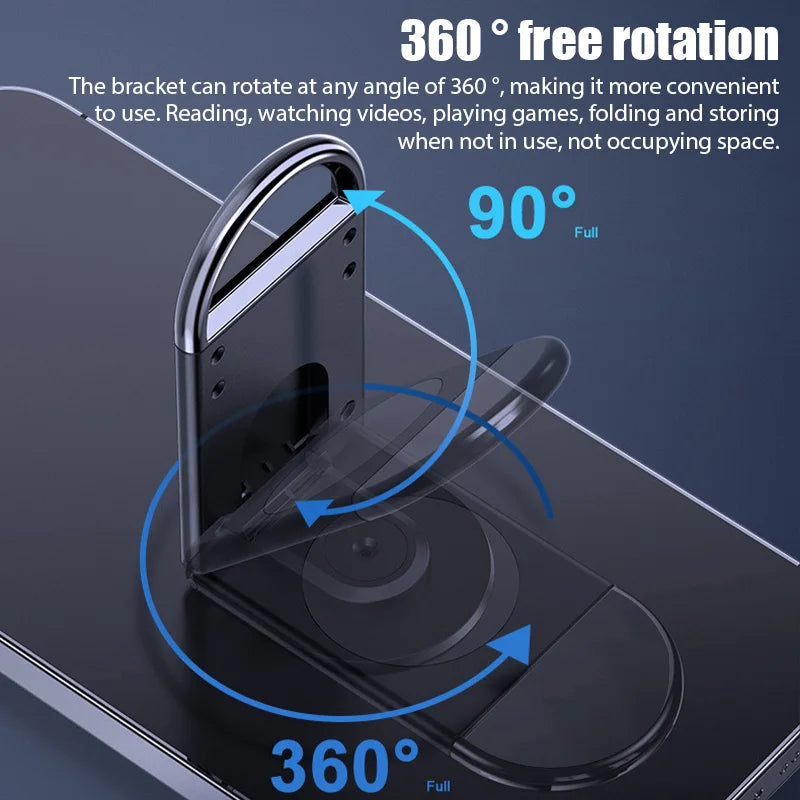 Sticky Fold Invisible Adjustable Universal Phone Stand - Image 1