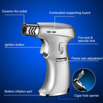 Portable Butane Torch Jet Flame Windproof Lighter