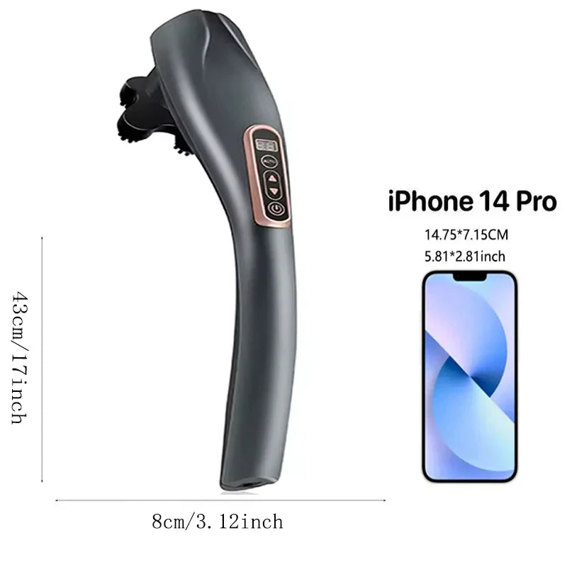 Deep Muscle Relax Rechargeable Hand Held Massager - Image 3