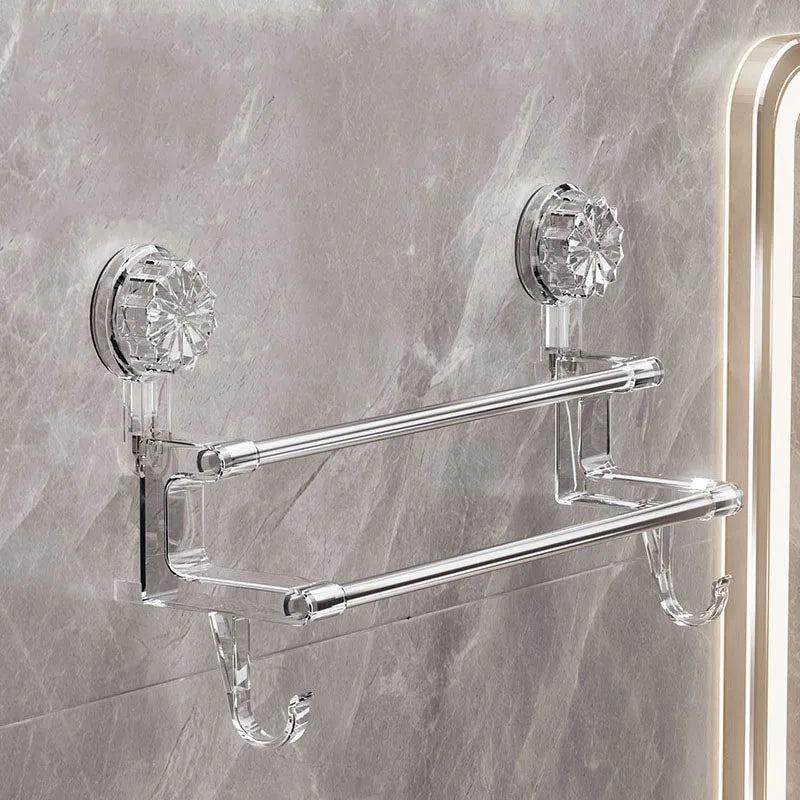 Double Rod Strong Suction Power Towel Rack - Image 6