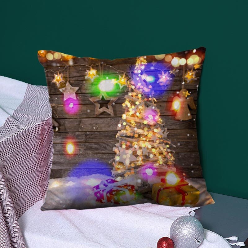 Christmas Series LED Pillow Case