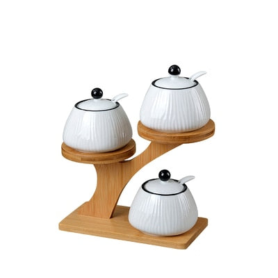Nordic Touch Ceramic Smart Seasoning Set - Image 5