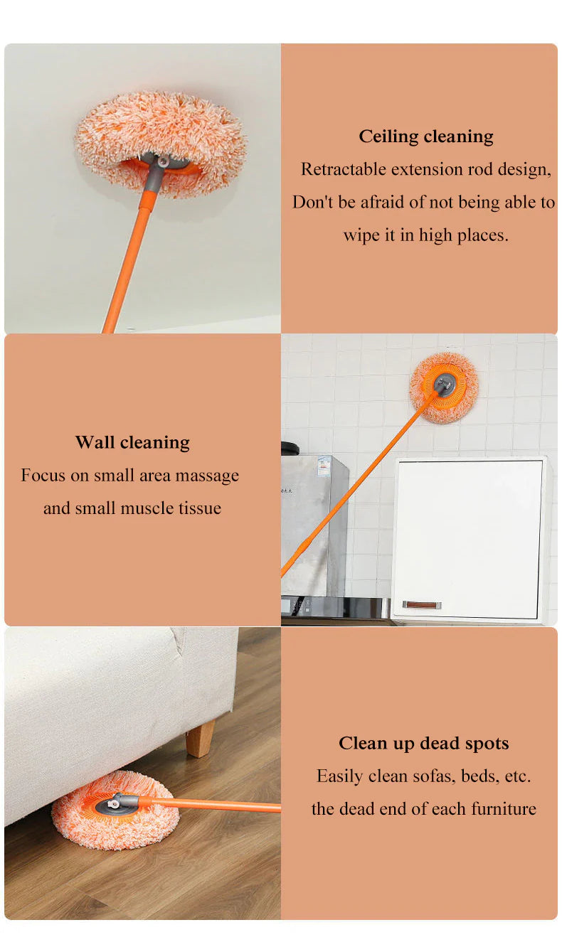 360 Degree Rotating Microfiber Magic Floor Mop - Image 7
