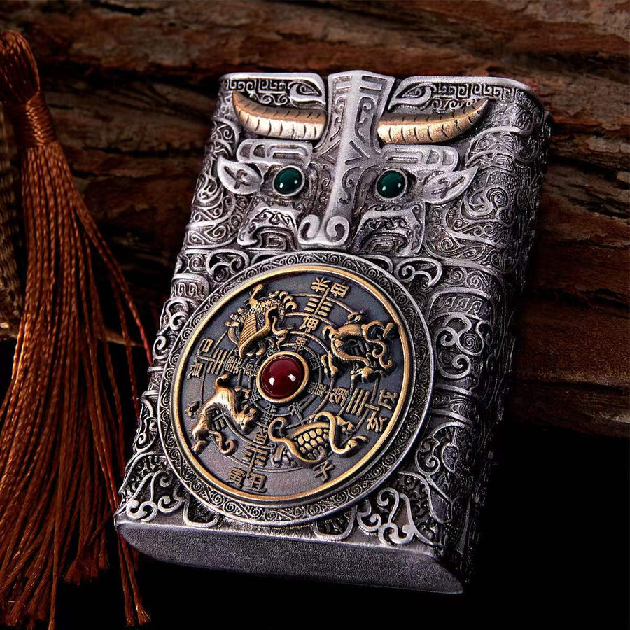 Heavy Armor Steel Spark Kerosene Lighter - Image 4