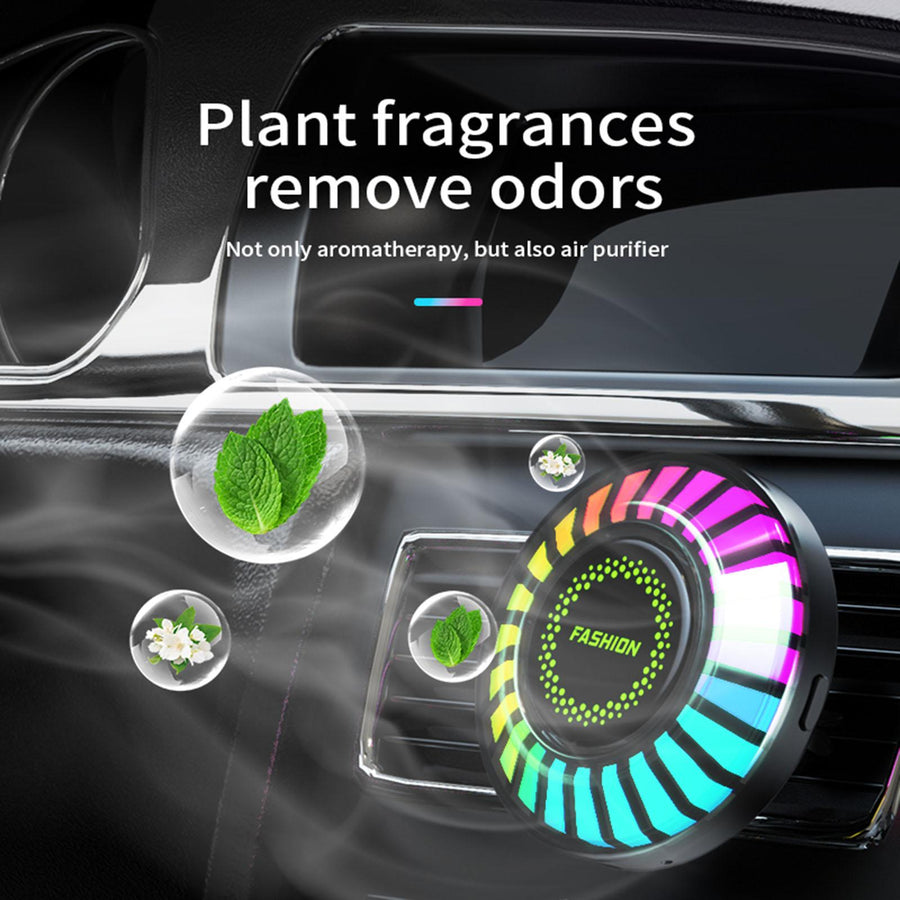 Multicolor Car Fragrance LED Rhythm Light - Image 3