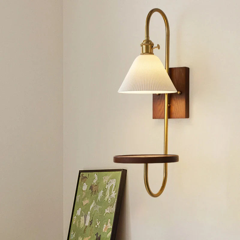 American Vintage Glass Wall Ambient Lamp - Image 3