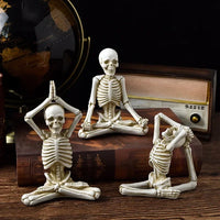 Yoga Master Skeleton Figurine - Image 0