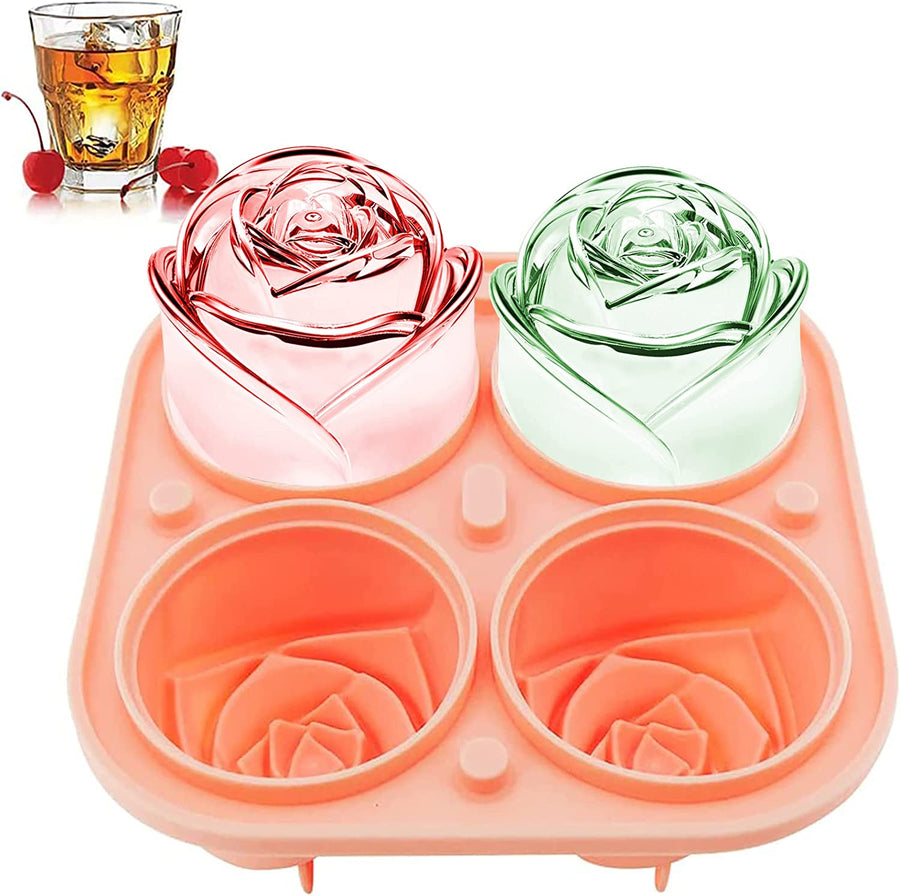 3D Elegant Large Rose Ice Molds - Image 5