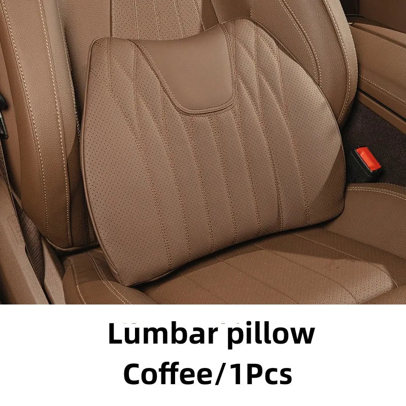 Leather Breathable Comfy Premium Car Seat Cushion - Image 12