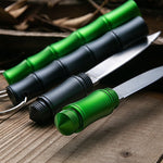 Bamboo Portable Self Defense Camping Knife