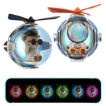 Luminous Helicopter Animals Car Air Freshener