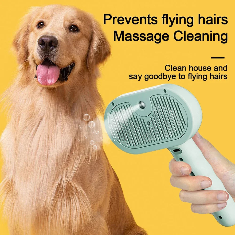 Fresh Groom Steam Spray Pet Brush - Image 3