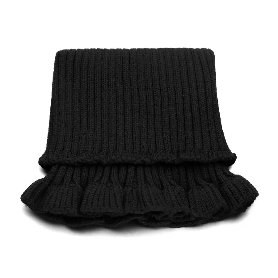 Cozy Knit Detachable Turtleneck Collar Scarf - Image 10