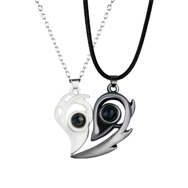 Couple Love Pair Magnetic Necklace - Image 7